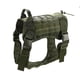 thumbnail image 1 of Arnés táctico para perros Mango de nylon Arnés de entrenamiento ajustable Chaleco de trabajo para mascotas,M,Verde,11 Feliz Sencillez, 1 of 3