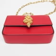 thumbnail image 4 of Pre-Owned Valentino Garavani Snake Chain Shoulder Mini Bag TW2B0G26YTI Women's Leather Shoulder..., 4 of 12