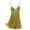 Yellow, variant on Women's Lace Suspender Padded Satin Silk Nightgown Home Clothes Sexy Women's Pajamas Lace Yellow
