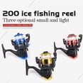 thumbnail image 2 of Folding Spinning Fishing Reel With 100m Fishing Line 5.1:1 Gear Ratio Portable Ultralight Fishing Reel, 2 of 9