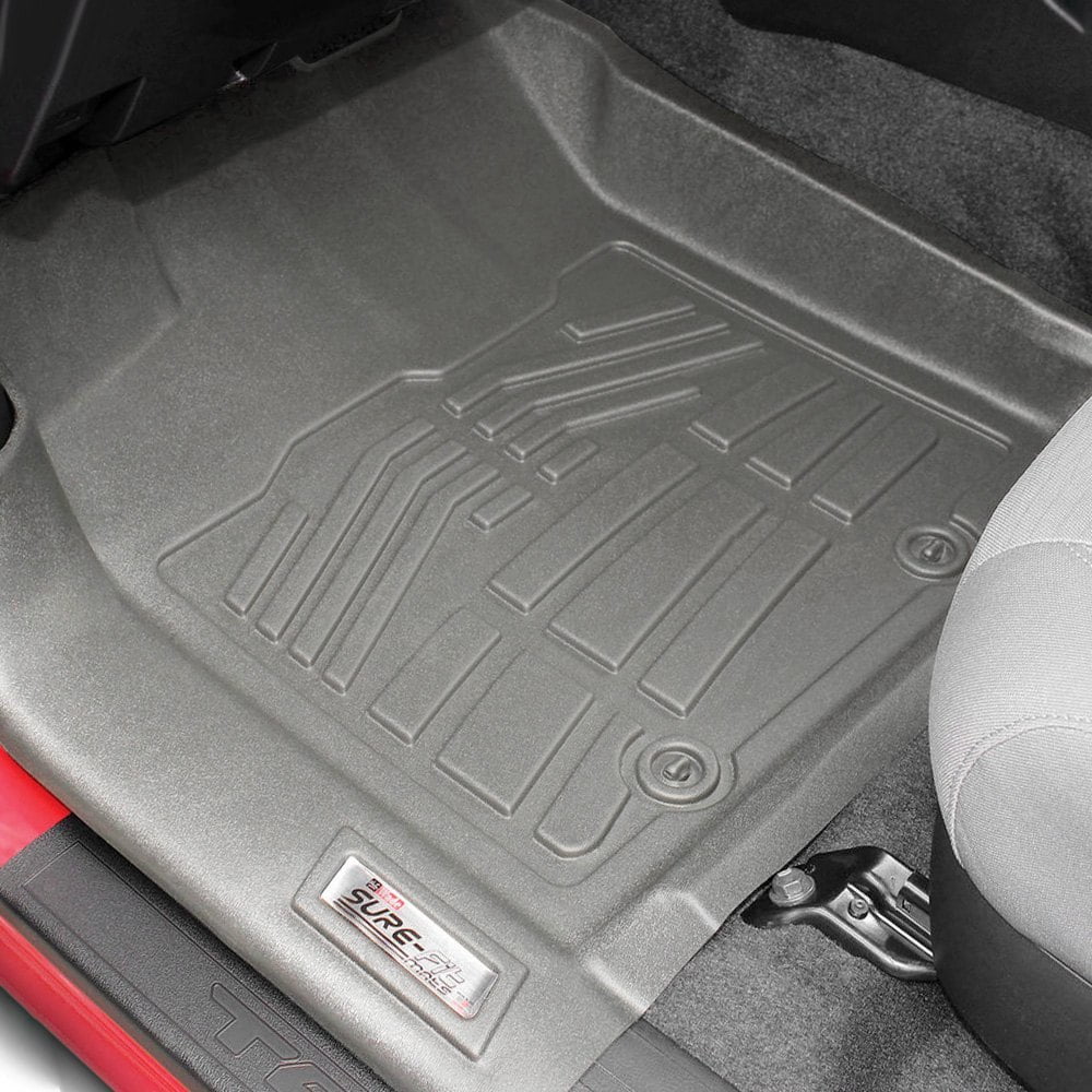 Interior 2nd row Floor Mats By Wade Black 20092017 Dodge Ram Crew Cab