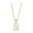 Capricorn, variant on PAURO Women's Stainless Steel Dainty Tiny 12 Constellation Symbols Shell Pendant Necklace Virgo