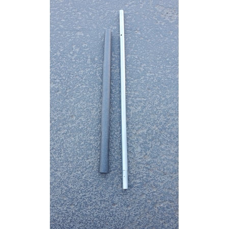 Sportspower Trampoline Poles, Lower Enclosure Pole, 45 5/8" Length, Fits 14' & 15' Round Enclosures