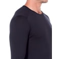 thumbnail image 3 of Camisa Icebreaker Merino 200 Oasis Ls Crewe para Hombre - Negro, 3 of 7