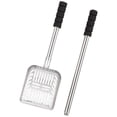 thumbnail image 1 of Update Cat Litter Scooper Herramienta de limpieza fuerte sin doblar con de orificios Metal ligero desmontable para suministros de ga jinwen Pala para arena para gatos, 1 of 7