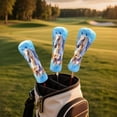 thumbnail image 2 of Uorisanigo Golf Headcovers 3PCS Premium Leather Waterproof Western Horse Driver Fairway(FW) Wood Hybrid(UT) for Extra Club Protection, Golf Driver Fairway Hybrid Head Cover, 2 of 7