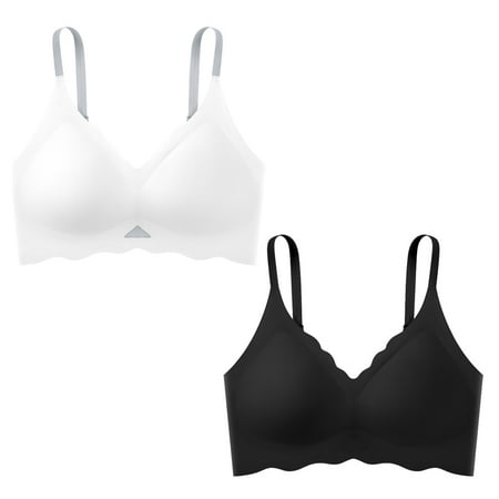Latex seamless underwear bra ladies big breasts show small breasts thin