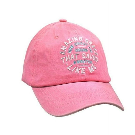 Swanson Christian Supply 271441 Amazing Grace Cap, Pink