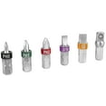 thumbnail image 4 of Performance Tool W490 7-Pc. Micro 1/4" Bit Ratchet Set, Steel, Color-Coded, Phillips and Slotted Bits, 4 of 7