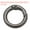 Gray, variant on 25mm Spring O Ring Round Snap Clip, Circle Trigger Keyrings Buckle Small Clamp Clasp Silver Tone 12 Pcs