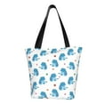 thumbnail image 2 of Kdxio Cartoon Poodle Dog Women Reusable Grocery Bags Foldable Ripstop,Reusable Shopping Bags for Shopping,Gym,Gift, 2 of 8