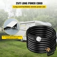thumbnail image 5 of BENTISM 25FT Generator Power Cord 50-Amp 125/250-volt 14-50P to CS6364 Locking Connector, 5 of 9