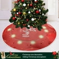 thumbnail image 6 of SKYSONIC Love Heart Christmas Tree Skirt 36 Inch Valentine's Day Tree Skirt Double Layers Polyester Easter Tree Skirt for Valentine's Day Holiday Party Decoration, 6 of 6