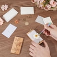 thumbnail image 4 of Kit de prensa de flores, kit de prensado de plantas de hojas de madera de 8 capas con herramientas, pequeña prensa botánica para manualidades florales, 10 x 5 x 0,8 cm, 4 of 6