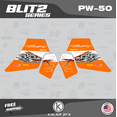 thumbnail image 2 of Kalair GFX Graphics Kit for Yamaha PW50 (All Years) Blitz Series, 2 of 5