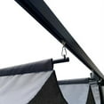 thumbnail image 4 of Pergola Shade Cover for 13' x 10' Deck Porch Outside Outdoor Retractable Durable Fabric Canopy Replacement Top Only, Gray, 4 of 8