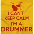 thumbnail image 2 of Can't Keep Calm a Drummer Percussion Crewneck T Shirts Boy Girl Teen Brisco Brands M, 2 of 6