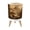 Color 4, variant on Small Trash Can with Lid Rustic Cabin Farmhouse Lodge Bear Mountain Pine Trees Forest Cub 1.8 Gallon Dog Proof Trash Can Round Garbage Can Waste Bin Wastebasket for Bathroom Bedroom Living Room
