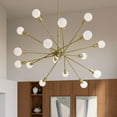 thumbnail image 5 of Kichler Lighting - Armstrong - 16 Light Large Chandelier In Mid-Century Modern, 5 of 8