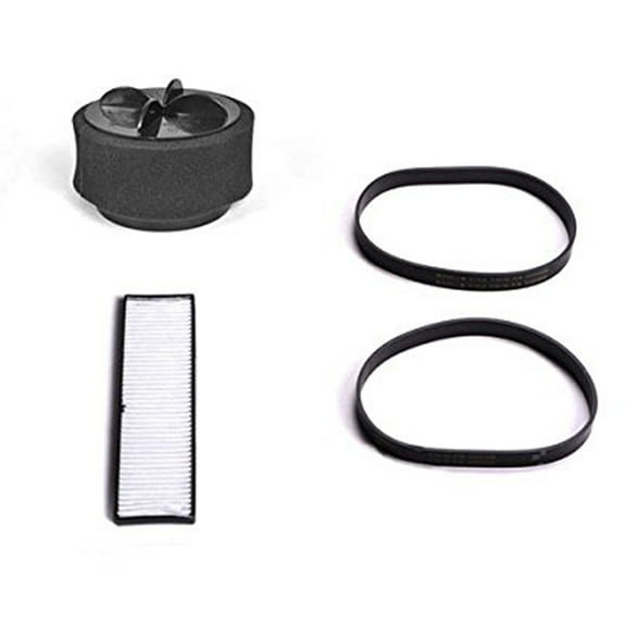 Replacement Part For Bissell Style 7 & 9, 3PCS Kits, Includes 1pk Hepa Foam Filter, 1pk Hepa Filter and 2pk Flat Belts, Fits Models 21K31, 21K32, 21K3, 21K35, 71V9, 71V92