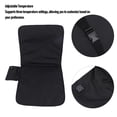 thumbnail image 3 of Coussin Chauffant Noir USB avec 3 Réglages de Chaleur pour Chaise de Camping Extérieure Bureau, 3 of 7