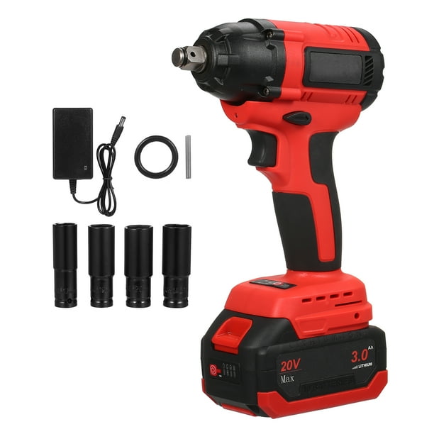 Geevorks Brushless Cordless Impact Wrench 1 2 inch Electric Impact