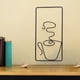 thumbnail image 1 of Letreros de café de metal, decoración de pared, tecnología de metal, decoración de pared, taza decorativa de pared, taza de café, tecnología de pared, cocina, comedor, tecnología, letreros de café de, 1 of 6