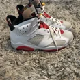 thumbnail image 5 of Ni - ke Men's Ni - ke Air Jordan Retro 6 'Hare' Athletic Sneakers CT8529 062 Sz 10, 5 of 5