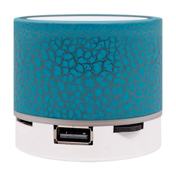 Pisexur Electrónica para Hombres Mini Bluetooth Estéreo Portátil Enchufable Subwoofer Sonido Iluminado Altavoz Inalámbrico Regalo Electrónica para Niños, Organizador de Electrónica