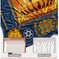 thumbnail image 2 of Hanukkah Gifts, Chanukah Blanket Fleece Soft Cozy Throw Blanket for Couch Bed Living Room, Lightweight Flannel Plush Warm Travel Throws and Blankets for Sofa 60x80 Inches, 2 of 6