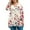 #A05-Red, variant on Xyxonk Womens Plus Size Fall Tops Fall Tunic Tops Crew Neck Plus Size Top 2x Long Sleeves Floral Print Dressy Casual Tunics Loose Fit Womens Clothing Dark Blue XL