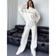 thumbnail image 4 of Conjunto Deportivo de Dos Piezas para Mujer, Ideal para Otoño Incluye Sudadera de Larga con Cremallera y Pantalón M, 4 of 9