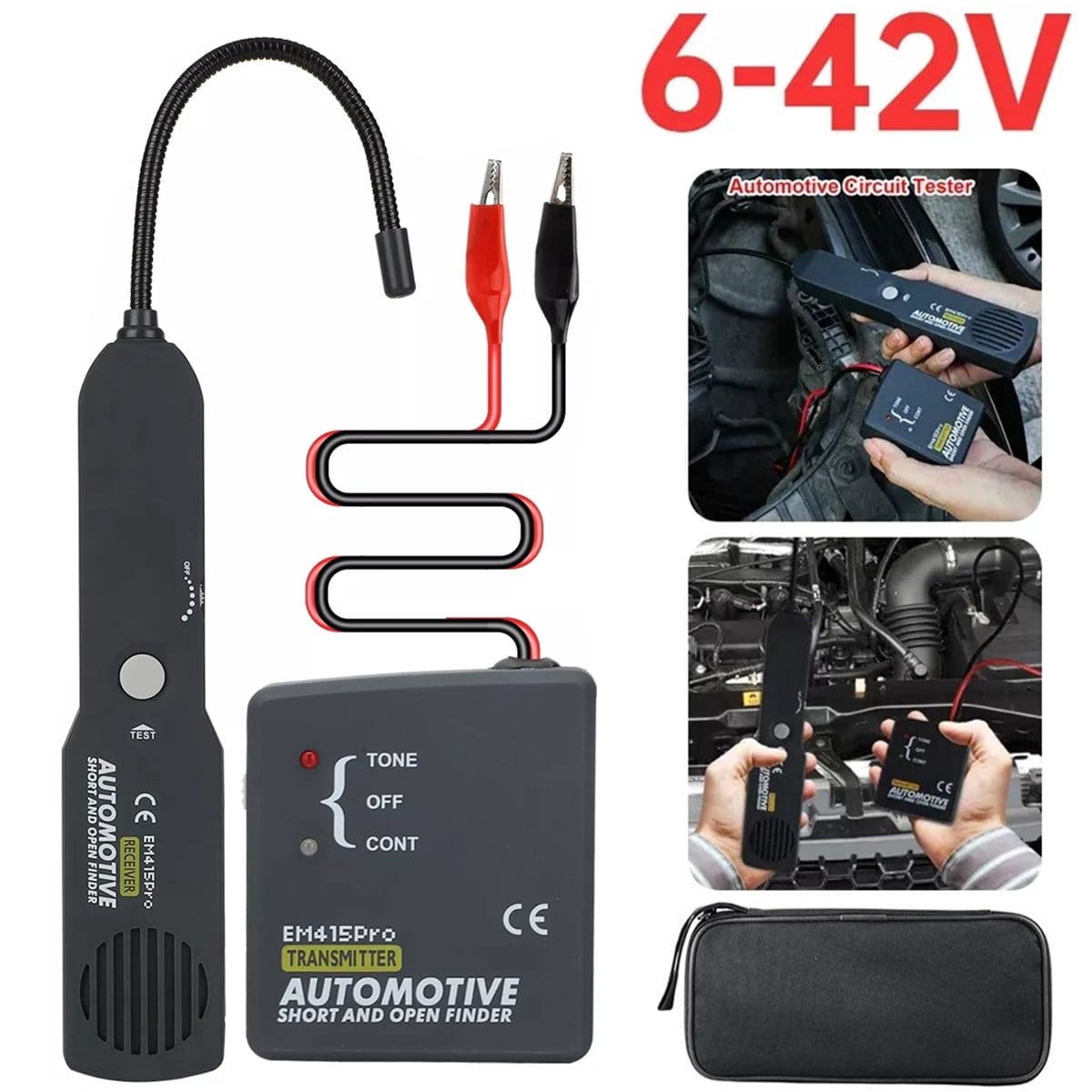 Allosun Automotive Voltage Probe, Open Short Finder, Wire Tracer