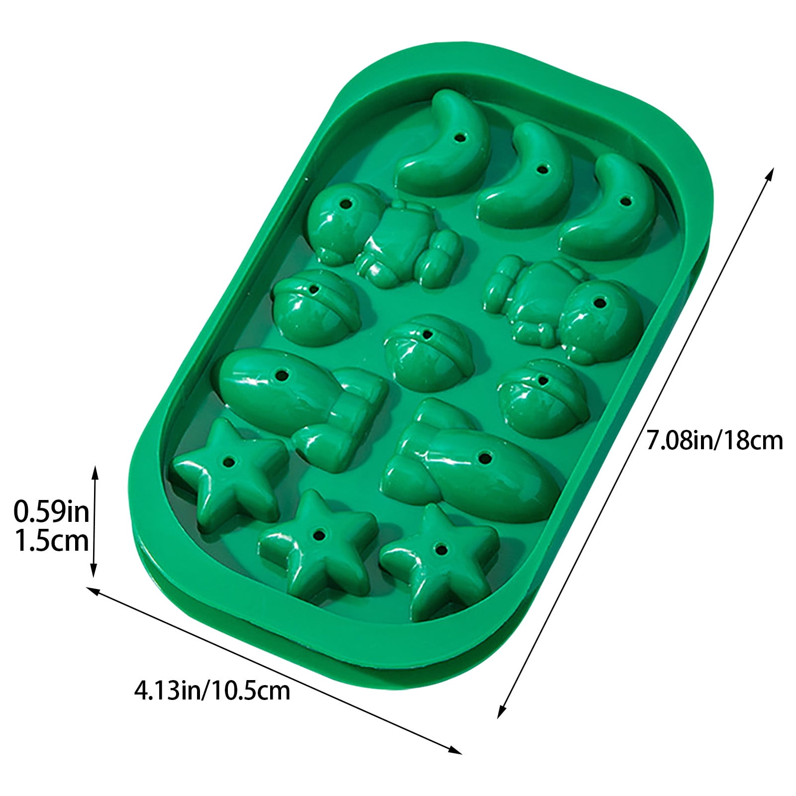 Silicone Crushed Ice Tray Snowflake Ice compatible with Machine Ice-Cube  Maker Ice Shape Ice-Cube Faveolate Tray Containers Storage Kitchen，Dining &  Bar Compact Ice Tray 