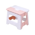 thumbnail image 3 of Sentmoon Foot Stools Small Footrest Portable Folding Stool Space Saving Small Step Stool Compact Foldable Seat Sturdy Support Easy Carry for Camping Beach Travel Home Office Kitchen Bathroom Use, 3 of 7