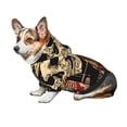 thumbnail image 7 of Gaeub Gothic Eastern Floral Skull Dog Hoodie Sweatshirts Warm Dog Clothes for Small Dogs,Puppy and Cat Costume-XX-Large, 7 of 7