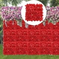 thumbnail image 2 of Panel de pared de flores rosas Gloria Panel de flores 15 x 15 para decoración de paredes, 2 of 8