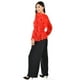 thumbnail image 3 of Blusa con diseño texturizado Roman Fashion / Juvenil, 5105 (Rojo) rojo G, 3 of 6