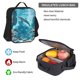 thumbnail image 5 of Easygdp Underwater Dolphin Scene Mochila para Niños y Niñas con Set de Caja de Almuerzo y Estuche para Lápices 3 en 1, Mochila Escolar Estampada para Adolescentes, 5 of 7