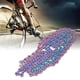 thumbnail image 4 of Cadena de ciclo hueca de acero inoxidable, accesorio ultraligero para bicicleta de montaña, bicicleta de carretera, color brillante, 4 of 8