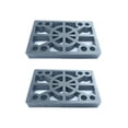 thumbnail image 1 of Soidarity Elevadores de monopatín de 2 piezas, almohadillas de absorción de impacto de cuero PU para monopatín al aire libre, junta de arandela de Patinetes eléctricos 12mm Soidarity OD024804-03, 1 of 6