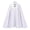 White, variant on Women Stand Collar Cape Cloak, Frog Button Closure, Split Sleeve Mid Length Outerwear, Vintage Traditional Style Open Front Coat,Gift for Holiday Event Black,L