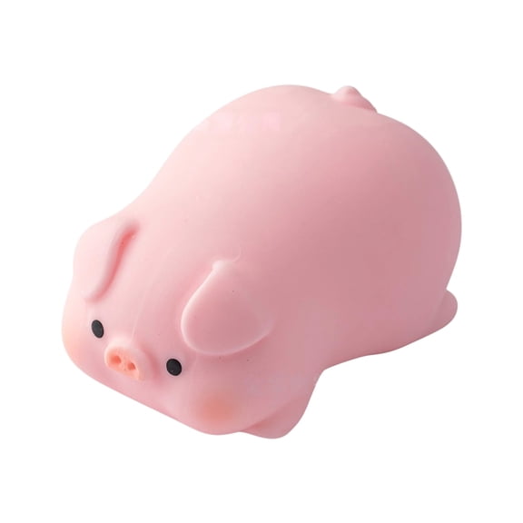 Squishy Piglet Stress Relief Toy - Adorable Rounded Design With Soft Delicate Texture, Slow Rebound Feature For Kneading Relaxation - Ideal For Study, Work, Leisure Time, Great