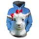 thumbnail image 5 of Sudadera con capucha con estampado 3D de ovejas divertidas para hombre, estilo hip hop callejero, personalidad, manga larga, informal, a la moda, unisex, 5 of 5