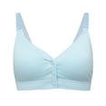 thumbnail image 2 of Wensltd Minimizer Bras for Women Gathering Supportive No Underwire Full Coverage Bras, 2 of 5