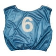 thumbnail image 2 of Champion Sports Mesh Practice Scrimmage Vest Regular and Numbered (Youth and Adult) - Pack of 12, Blue, Youth Numbered, 2 of 2