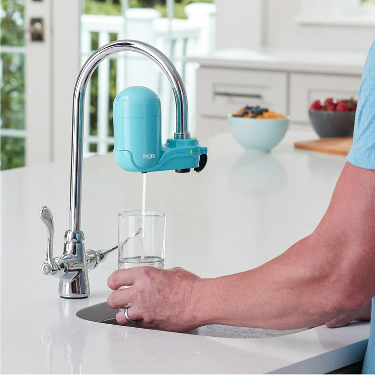 Plus Faucet Mount Water Filtration System, FM2700G, Sea Glass Walmart.com