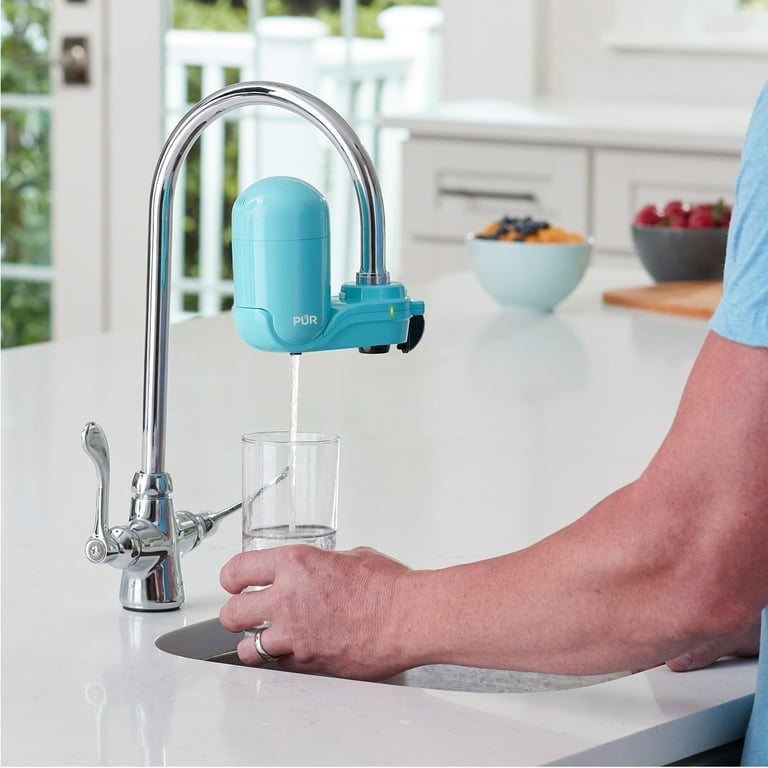 Pur Faucet Water Filter System, FM2700G, Sea Glass Pur Faucet Water Filter System, FM2700G, Sea Glass
