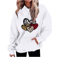 thumbnail image 1 of Birdeem Mode Décontractée pour Femmes Impression de la Saint-Valentin Hauts à Manches Longues Sweat à Capuche, 1 of 1