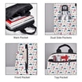 thumbnail image 4 of Naloa Sea Turtle Print Lightweight DayBackpack Suitable for school, work, shopping, travel, etc., 4 of 5